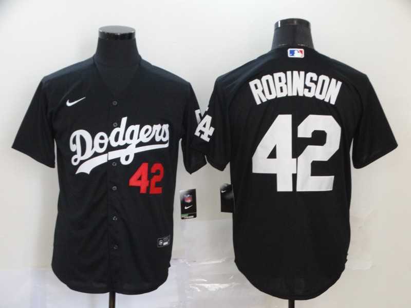 Dodgers 42 Jackie Robinson Black 2020 Nike Cool Base Jersey,We sell and wholesale Dodgers 42 Jackie Robinson Black 2020 Nike Cool Base Jersey on line form chian!